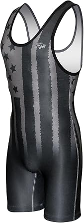 Matman USA The U.S.A. Patriot Mens Wrestling Singlet