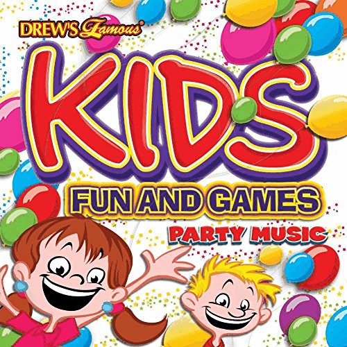 Kids’ Fun and Games Party Music CD | Drew’s Famous Collection | Party Accessory
