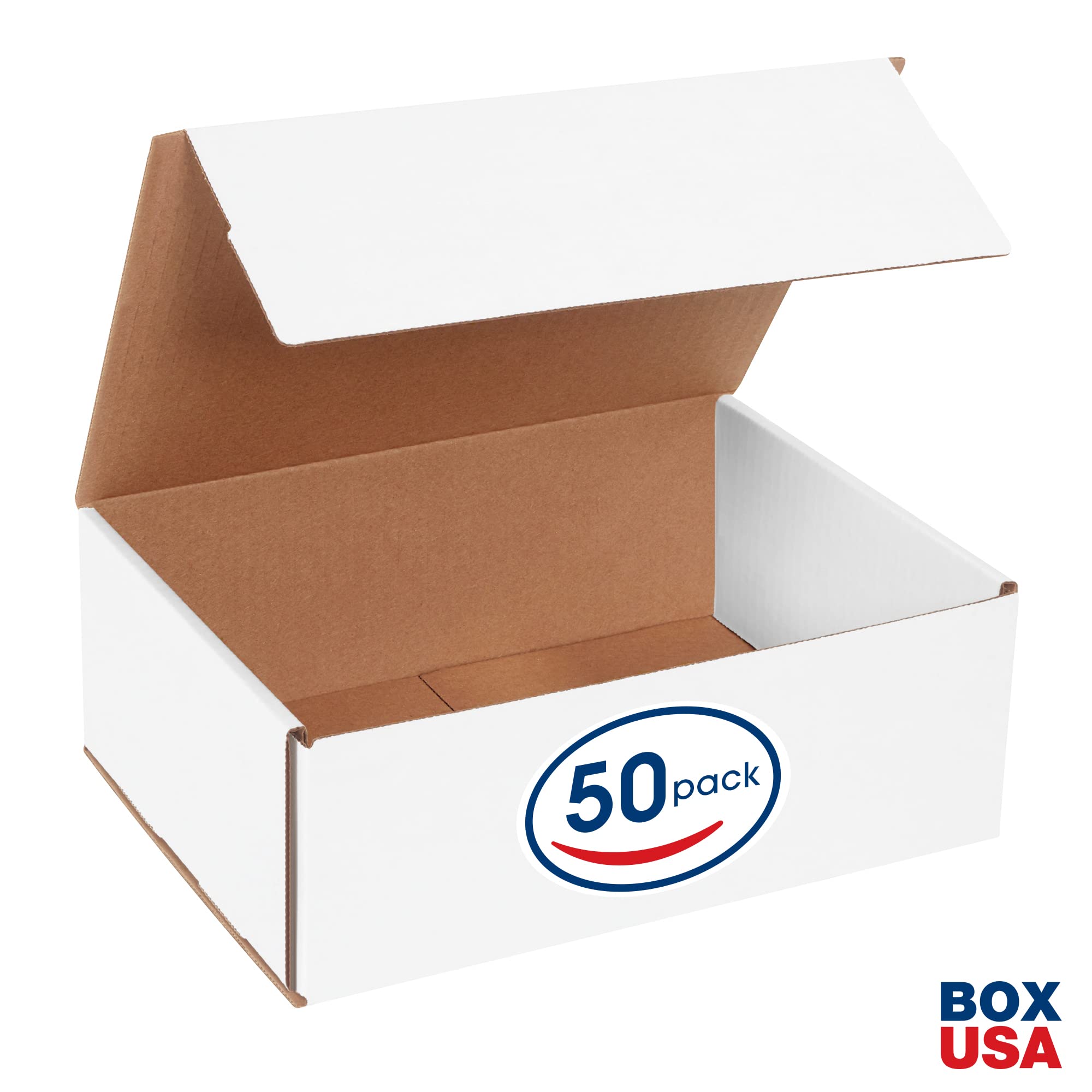 Carta Regalo Scatole Da Spedizione In Cartone Ondulato Kraft, Misura 8x6x6 Pollici - Scegli Quantit&agrave; Da 25 A 200! Scatole E-commerce