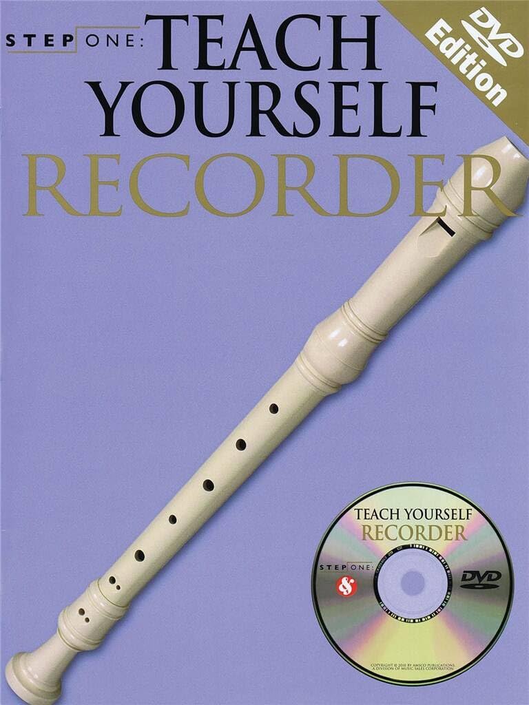 Jouer de la flûte à bec juste méthode illustrée Step One CD DVD