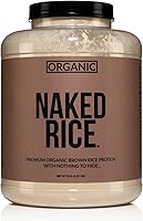 Vista 7 de Naked Rice 1 libra - Proteína orgánica de arroz integral, proteína vegana en polvo, sin OMG, sin gluten y sin soja. Proteína a base de plantas, sin