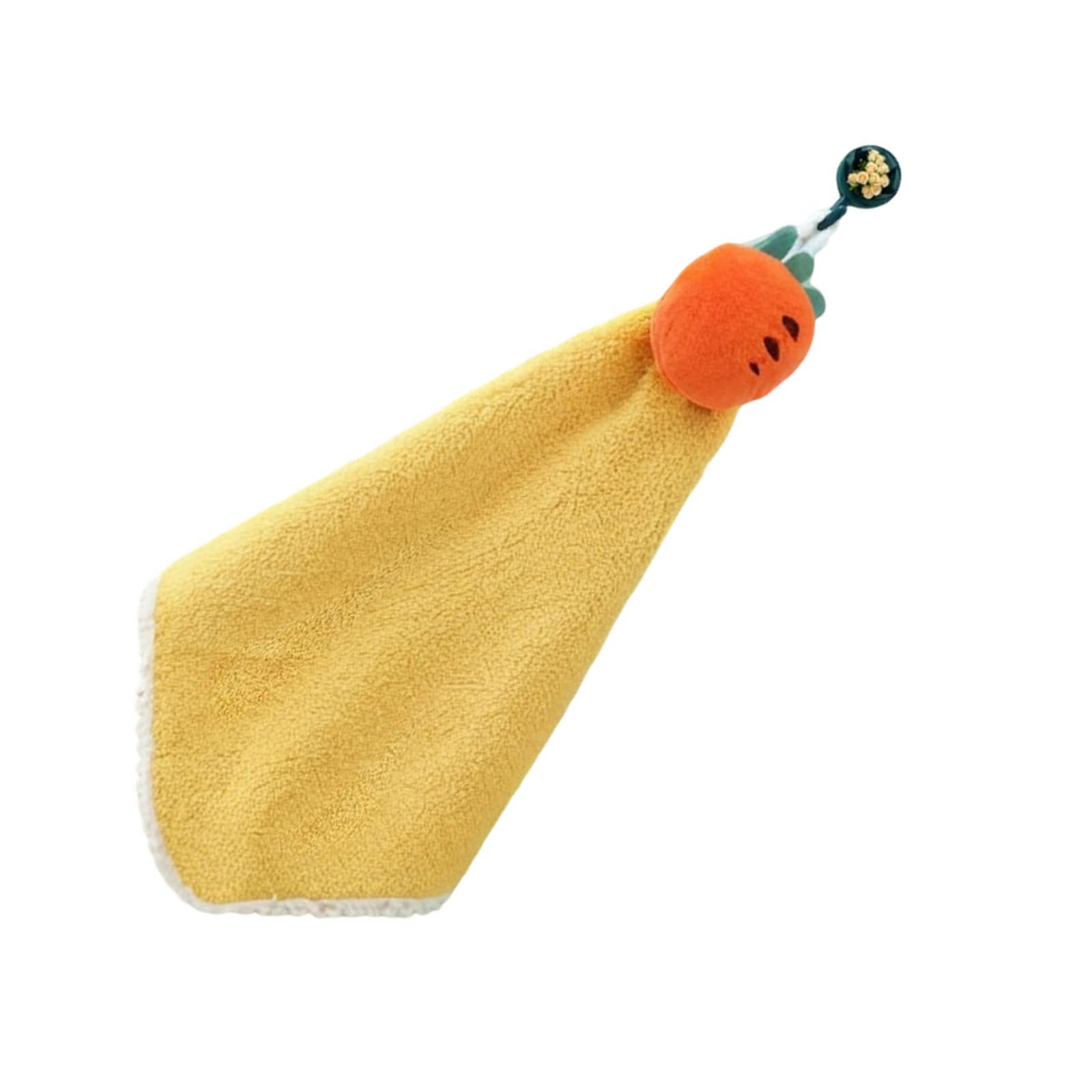 HDOYTXXM Lovely Cartoon Designs Hanging Absorbent Towel Craft of Corals Fleece Easy to Cleaning for Bathroom Kitchen Use Lovely Hanging Towel