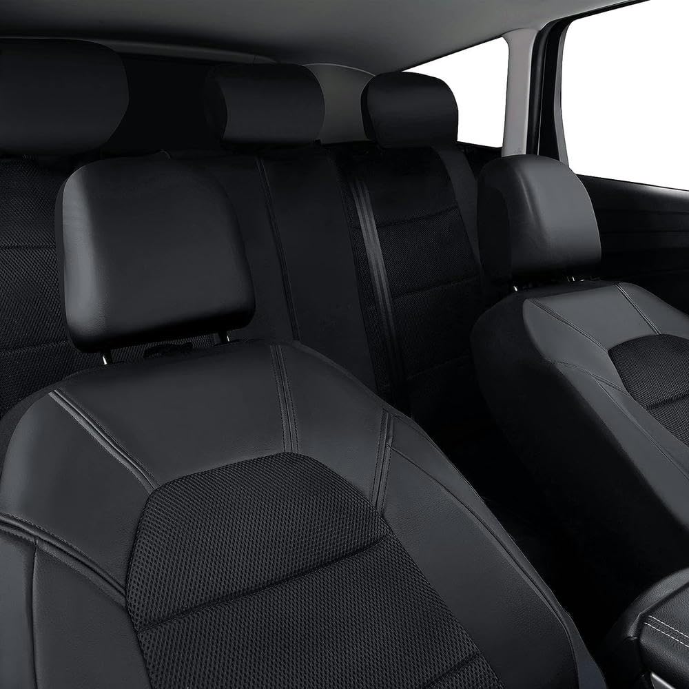 pokrowce na siedzenia samochodowe nadają się do Mitsubishi Pajero 4 2 Sport Outlander XL ASX Montero akcesoria Lancer 9 10 Carisma pokrowce ochronne / akcesoria, czarne