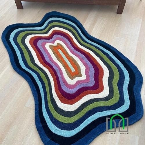 RIDA HANDLOOM Multicolor2 Area Rug – 6′0″ × 9′0″ – product image 3