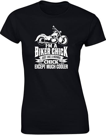 biker chick t shirt