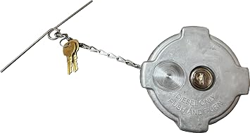 LOCKING DIESEL CAP FITS FRTLINER CASCADI