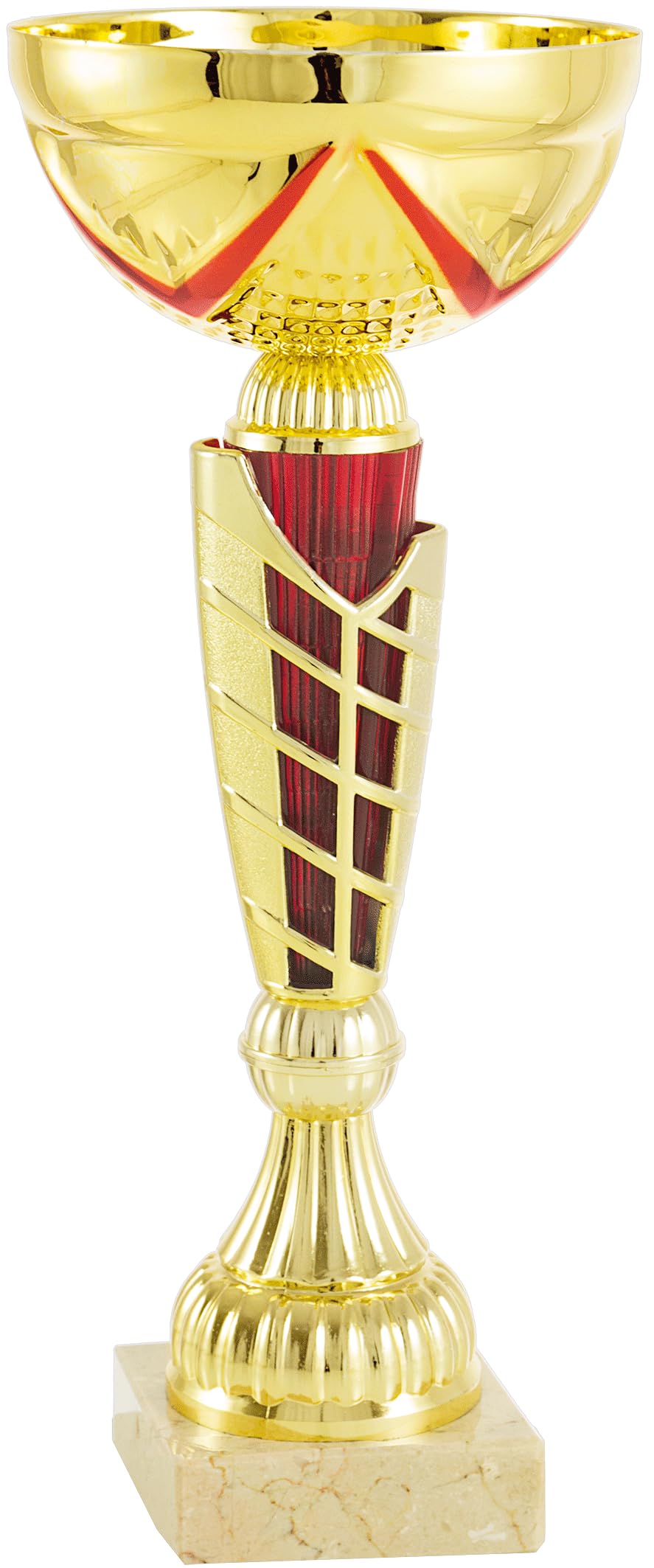 Art-Trophies | AT4200 - Trofeo Copa Comercial Bicolor Dorada/Rojo