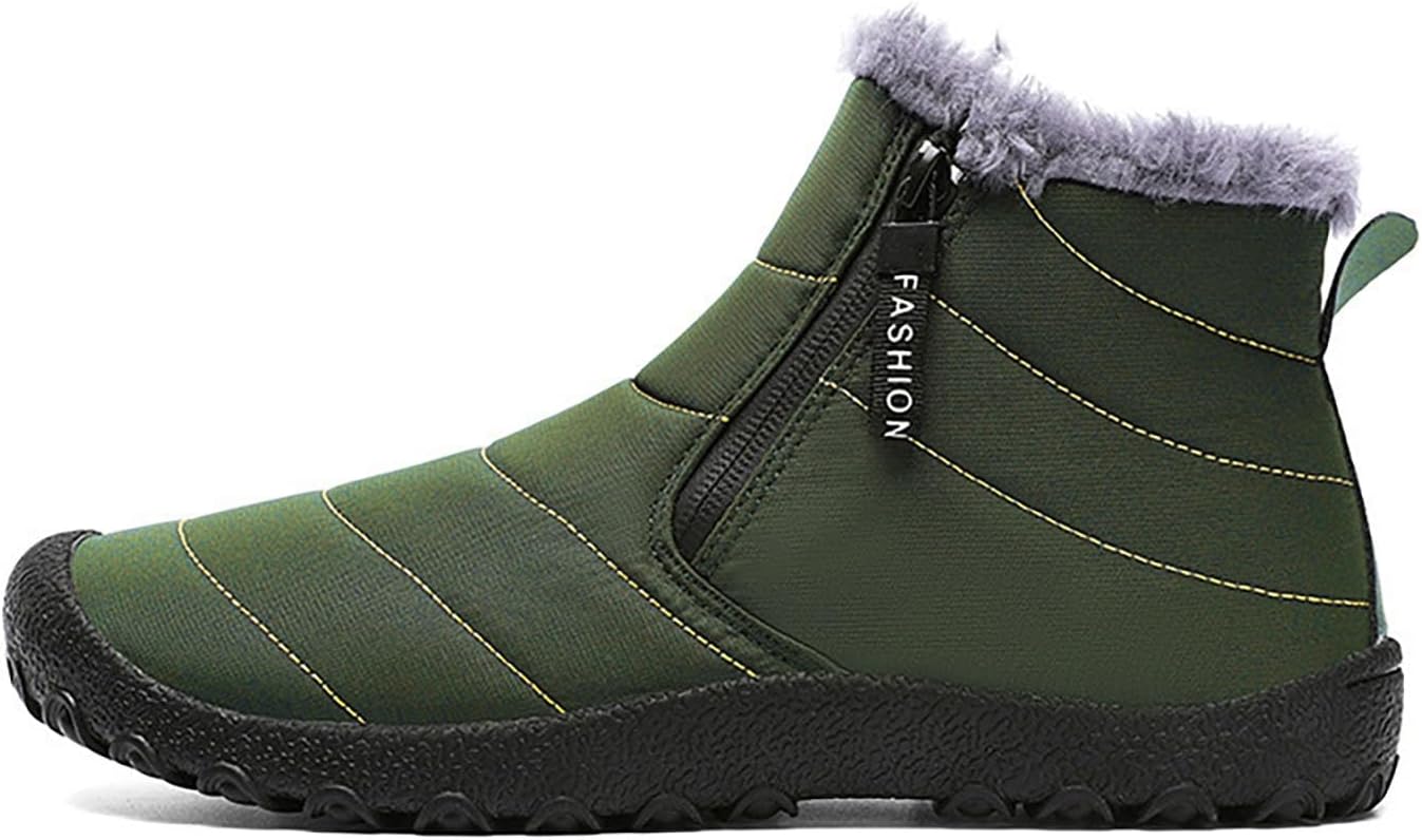 Chaussures d’hiver pour femme – Doublées pieds nus – Chaussures de neige pour femme – Chaussures d’hiver pour femme – Bottes d’hiver pour femme – Bottines de neige pour femme – 36-46 EU