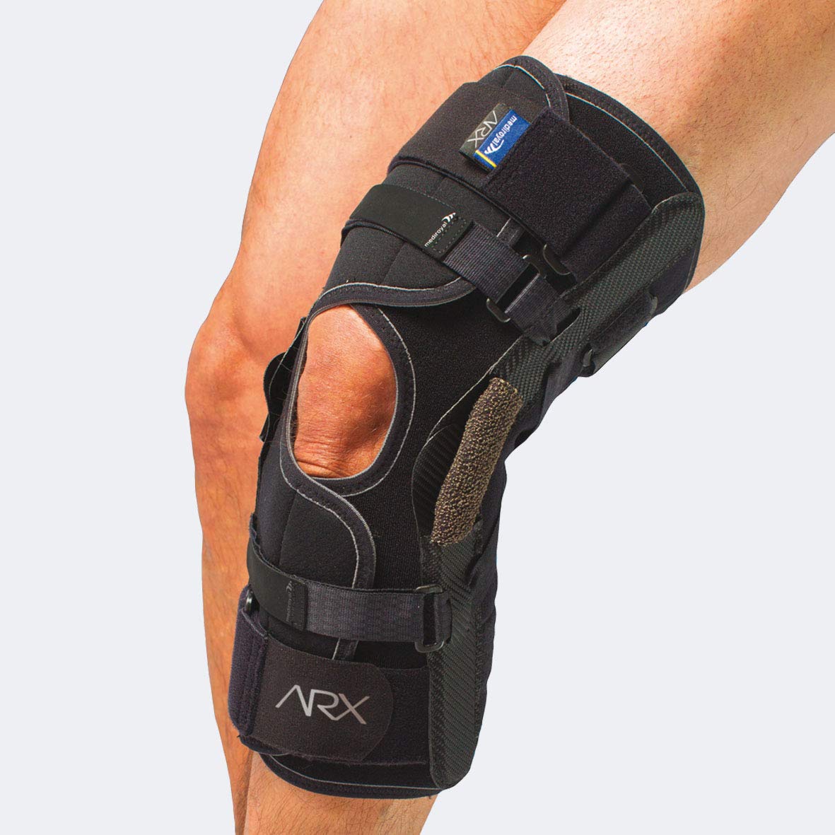 ARX 314 ginocchiera avvolgente con articolazioni e controllo dell'iperestensione (XXXlarge Circonferenza ginocchio(da 50 a 54 cm))