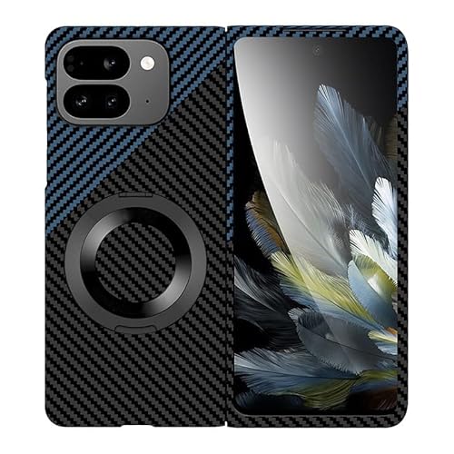 MnhQA Google Pixel 9 Pro Fold pP[X LbNX^ht J[{t@Co[Jo[P[X Google Pixel 9 Pro Fold p ϏՌ y یVF(Black+blue)