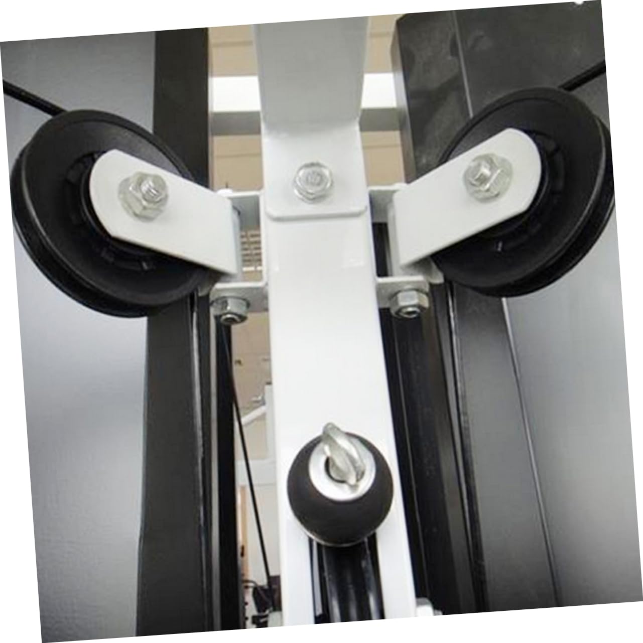 INOOMP Carrucola di Ricambio per Attrezzi Fitness 5 Pezzi Ø90mm