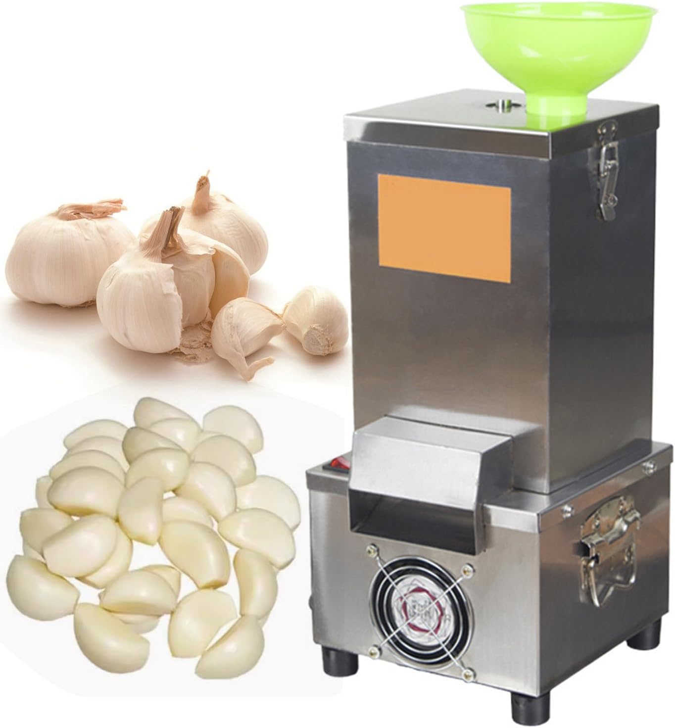 Commercial Electric Garlic Peeler, Garlic Peeling Machine,Garlic Clove Separator,Garlic Skin Remover,for Restaurant/Barbecue Shops/Snack Bars