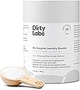 Dirty Labs | Scent Free | Bio Enzyme Laundry Booster | 48 Loads (1 lb) | Hyper Concentrated | High Efficiency & Standard Machine Washer | Nontoxic, Biodegradable | Stain & Odor Removal Enzyme Booster