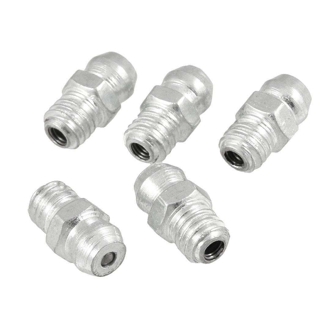Amazon.com: uxcell M6x1 Male Thread Straight Metal Grease Nipple