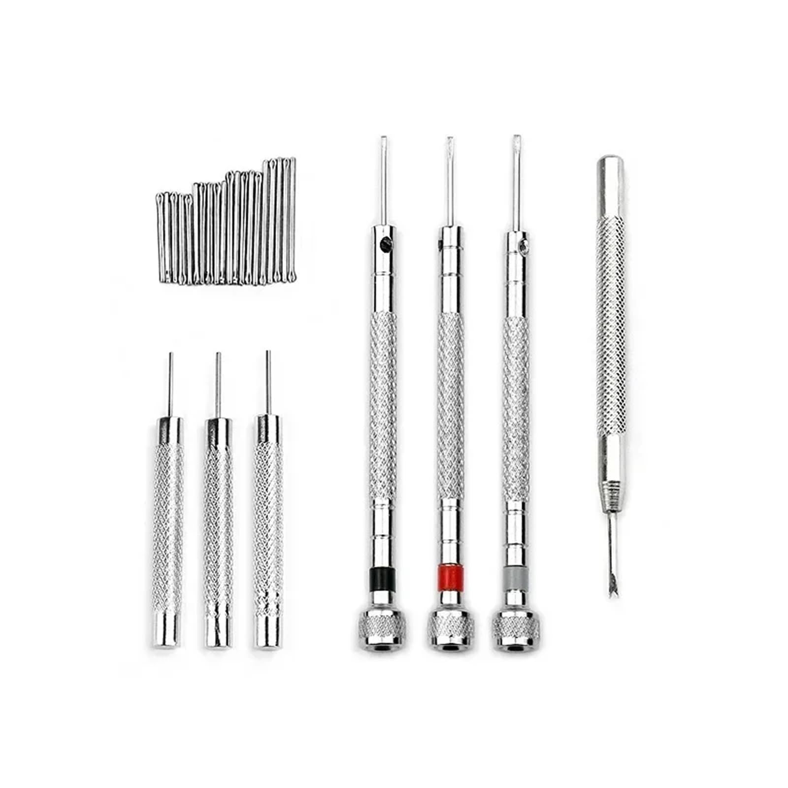 Kits de reparación de Relojes, 168 Piezas, Herramientas de reparación de Relojes, Extractor de pasadores, abridor de Cajas, Extractor de Bar