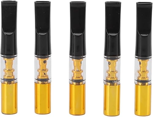 Miniatura 7 de TOPINCN 5pcs filtro cigarrillo titular portátil reutilizable humo alquitrán filtro cigarrillo titular para hombres