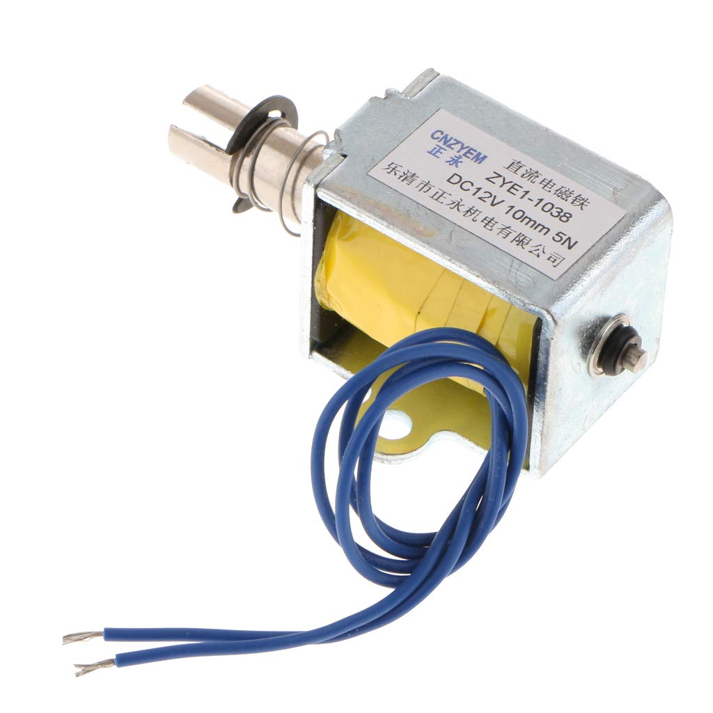 DC 12V24V Solenoid Electromagnet Push Pull Through Type Electric Magnet Long Stroke 30mm Small Electromagnetic Valve I.438379041 DC 12V24V Solenoid Electromagnet Push Pull Through Type Electric Magnet Long Stroke 30mm Small Electromagnetic Valve I.438379041