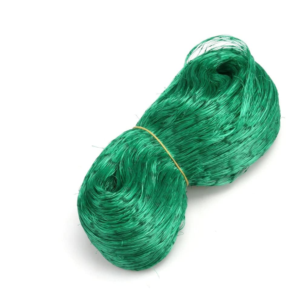 2M X 10M Green Premium Garden Netting Net Protection Anti Bird Veg Fruit Plant Pond Water Windbreak Netting for Plants Fruit Veg Patch Grass Seeds Protection Garden Mesh Fence(1 roll)
