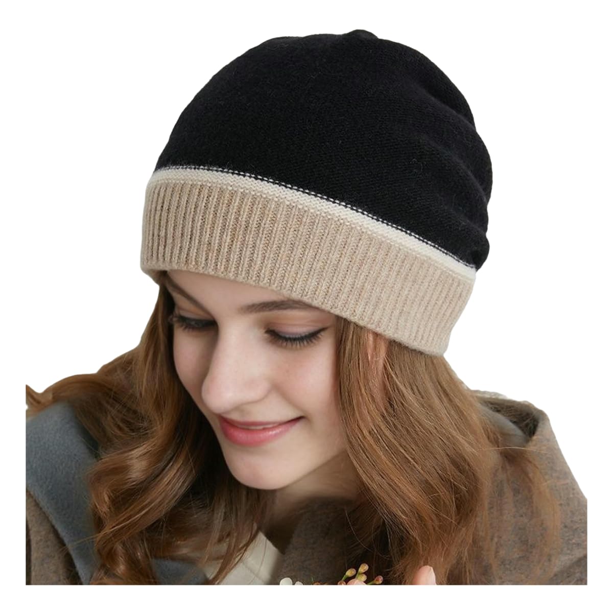 Bonnet tricoté chaud pour femmes, finies les oreilles gelées