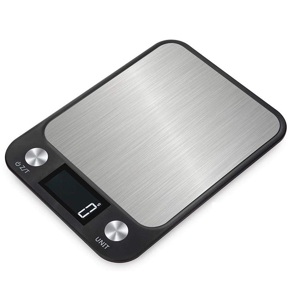 Touch Button 10Kg/1g Stainless Steel LCD Backlight Electronic Kitchen Scale Food Diet Portal Scale Weighing Tools Balance