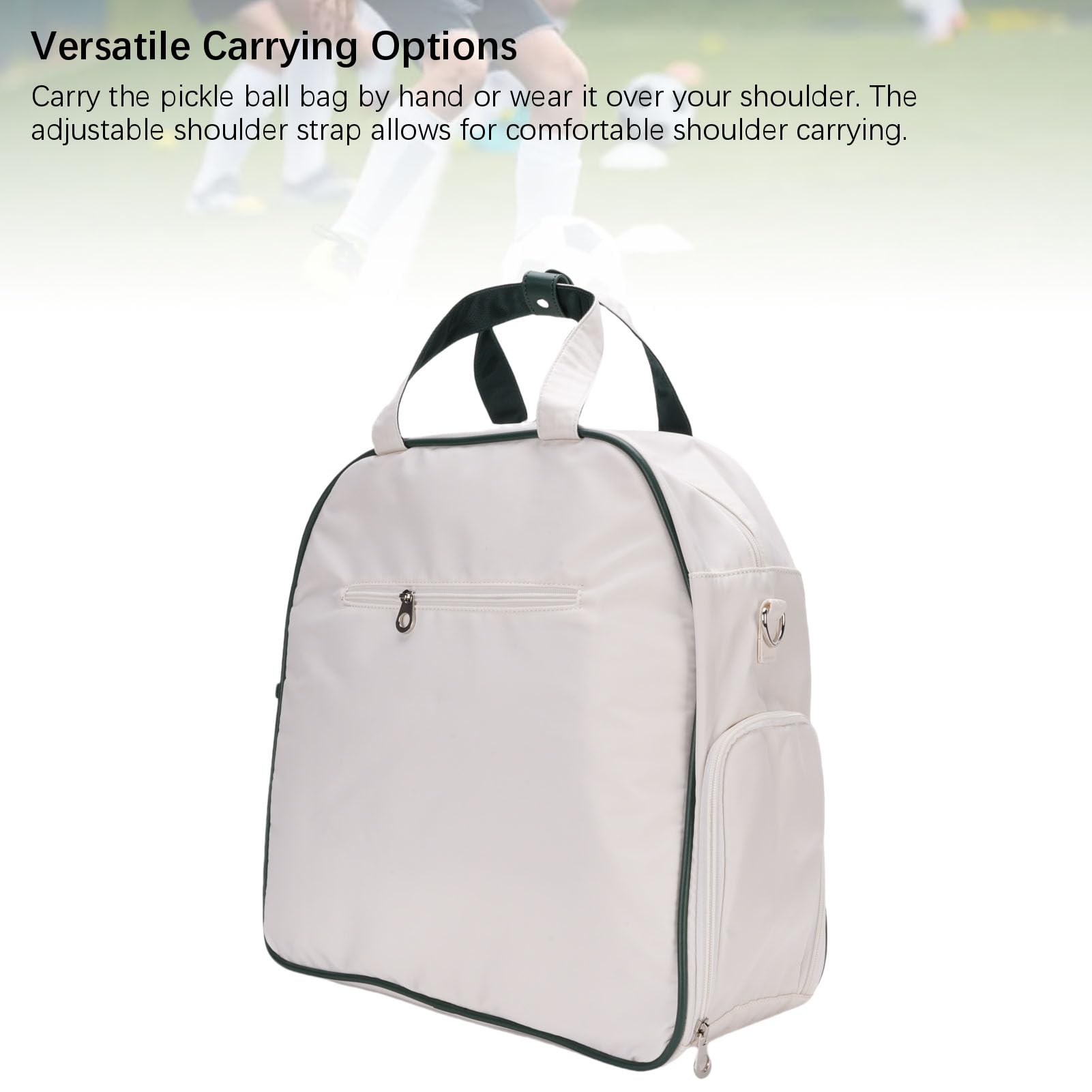 Neopren-Pickleball-Paddeltasche mit Schuhfach und Isoliertem Wasserflaschenhalter für Damen und Herren