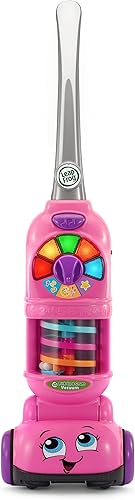 Miniatura 3 de LeapFrog - Aspiradora de juguete para recoger y contar Verde, Rosado
