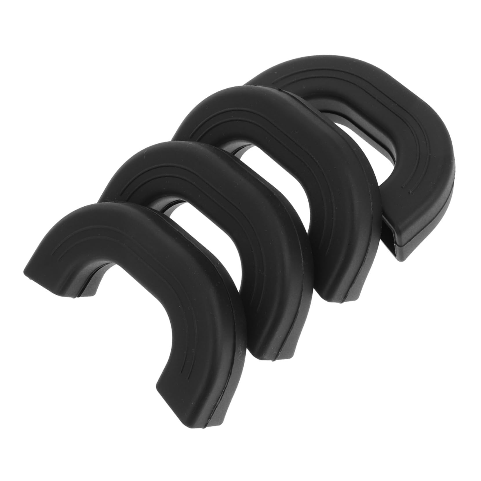 4 Piezas Fundas de Silicona para Asas de Ollas Antideslizantes y Aislantes Térmicos Protección contra Quemaduras para Cocina y Cómoda