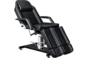 Professional Esthetician Bed Waxing Chair for Spa Lash Microblading Facial Massage Table