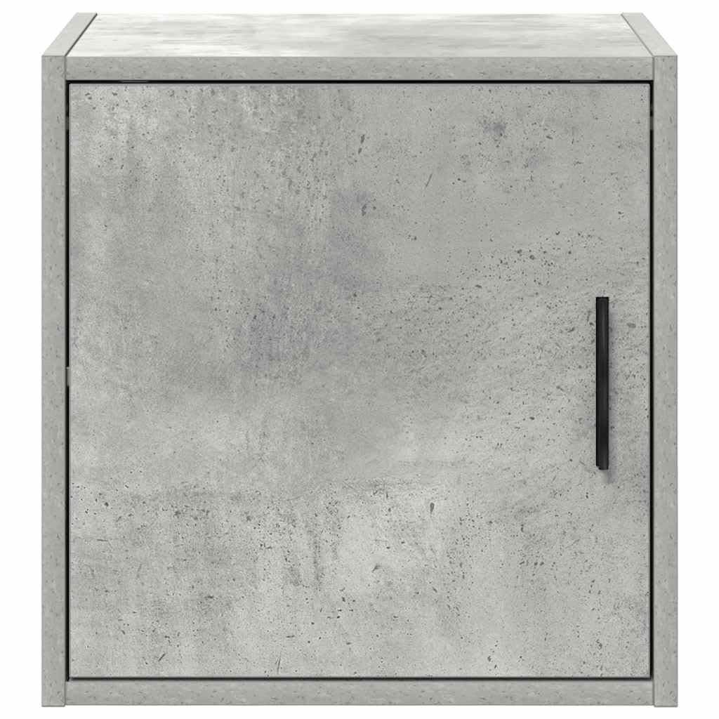 Armoires murales de Garage 2 pcs Gris béton Bois d'ingénierie,Entreprise & Industrie,Stockage Industriel,Armoires industrielles,14.65 kg-860632