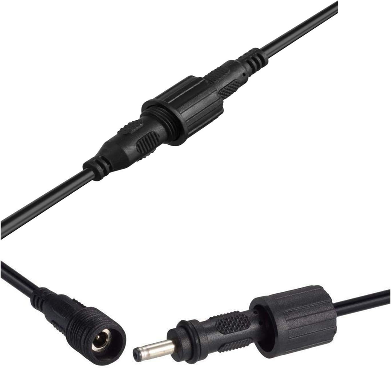 Best Cyber Monday 🔥 Lewisia Solar Extension Cable 10 Feet Extender Wires Cords Waterproof IP65 One Pair Total 20 Feet for Solar Water Pump Air Pump Aerator Oxygenator Solar Spotlights 22AWG