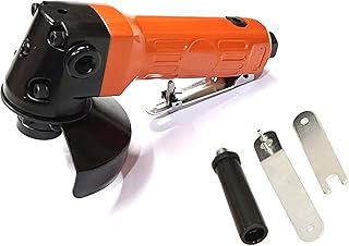 ISC PNEUMATIC Air Angle Grinder 4" Rotary Tool Buffing,Grinding,Polishing For Precision Work
