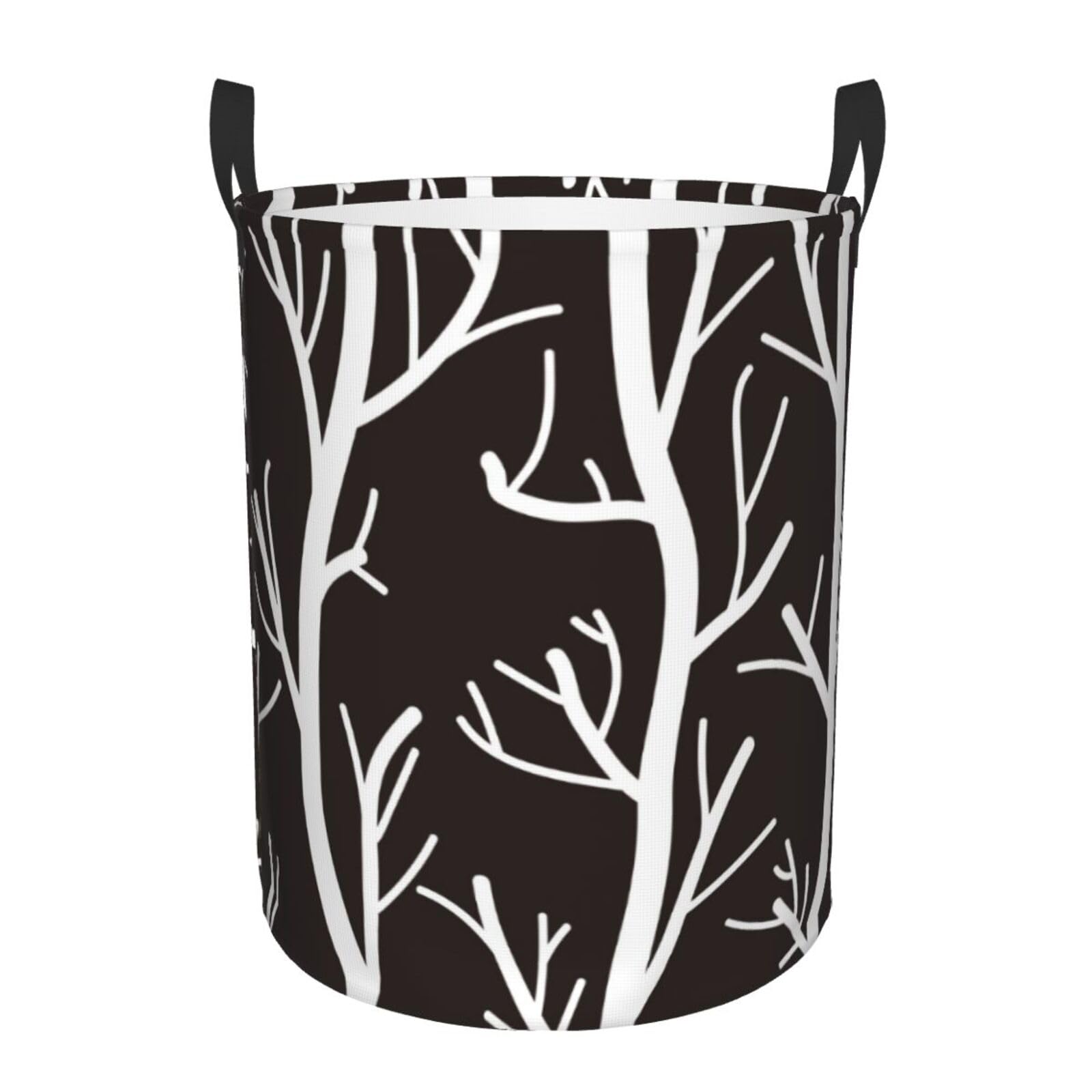 Laundry Basket Trees Laundry Hamper Waterproof Idea Hampers Large Collapsible Baskets with Handle Suitable for Bedroom Bathroom Utility Room Kitchen