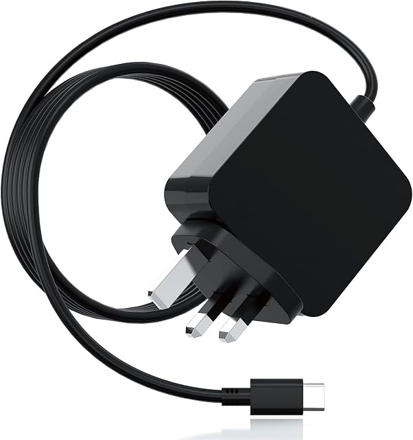 65W USB C Laptop Charger for HP Chromebook X360 Spectre X360 Acer Chromebook Dell Chromebook XPS Asus Chromebook Samsung Chromebook Lenovo Chromebook and more USB C Chromebook laptop