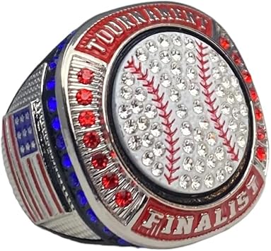 Legacy Rings 1 or 12 Pack Baseball Softball Championship Trophy Ring Tournament Finalists