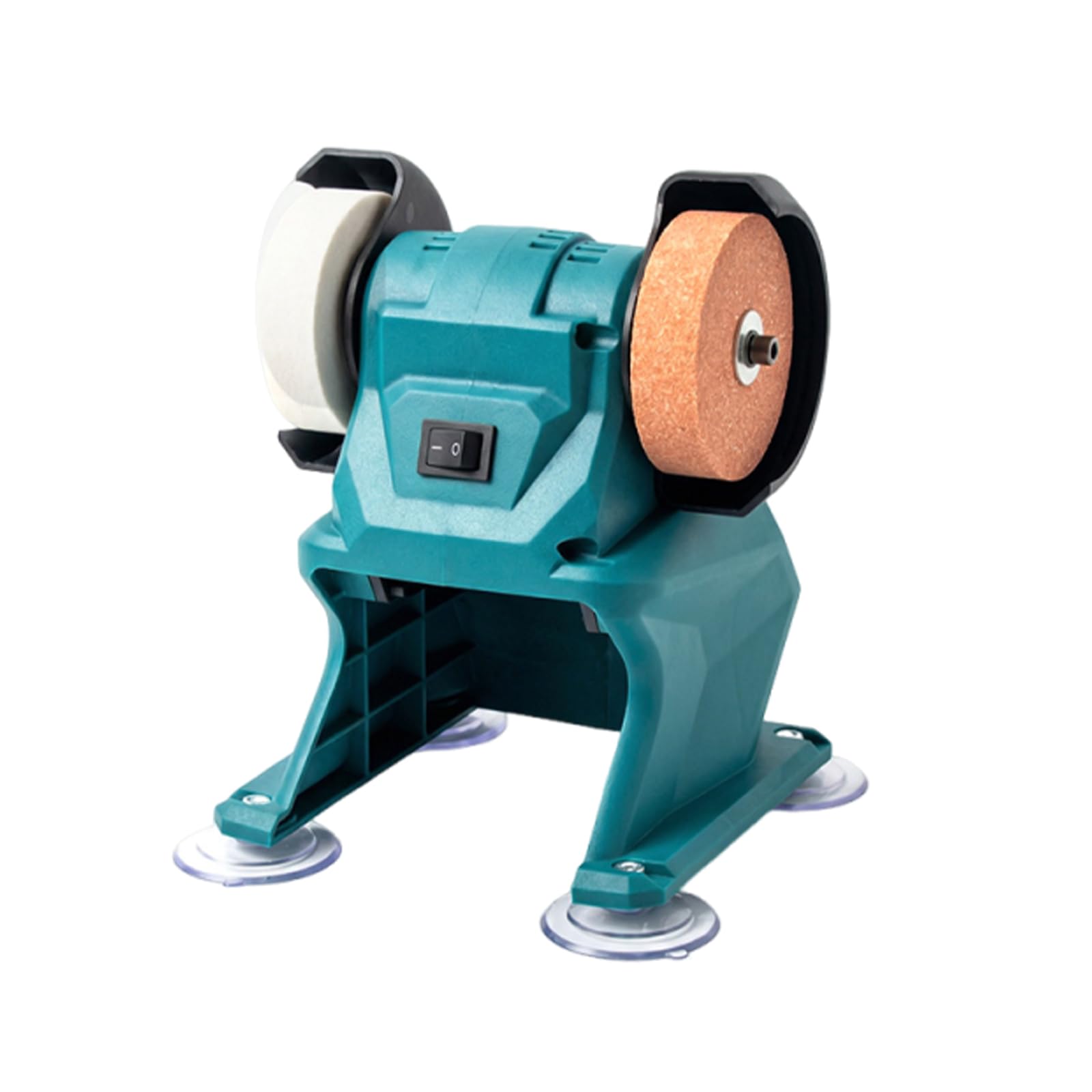 Amoladora de banco eléctrica inalámbrica de 21V, multiherramienta compacta y versátil, lijadora pulidora a 5500 RPM, ideal para afilar cuchillos, taladros y eliminar óxido en acero