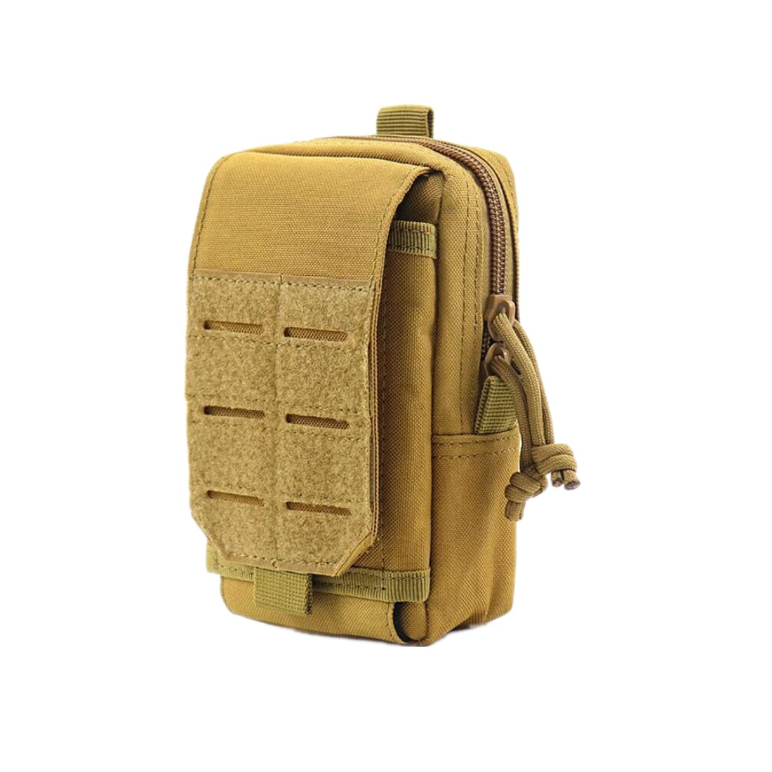 Multifunctional Tactical Waterproof Oxford Fabric Mobile Pouch Universal Waist Belt Bag (Brown)-image-38