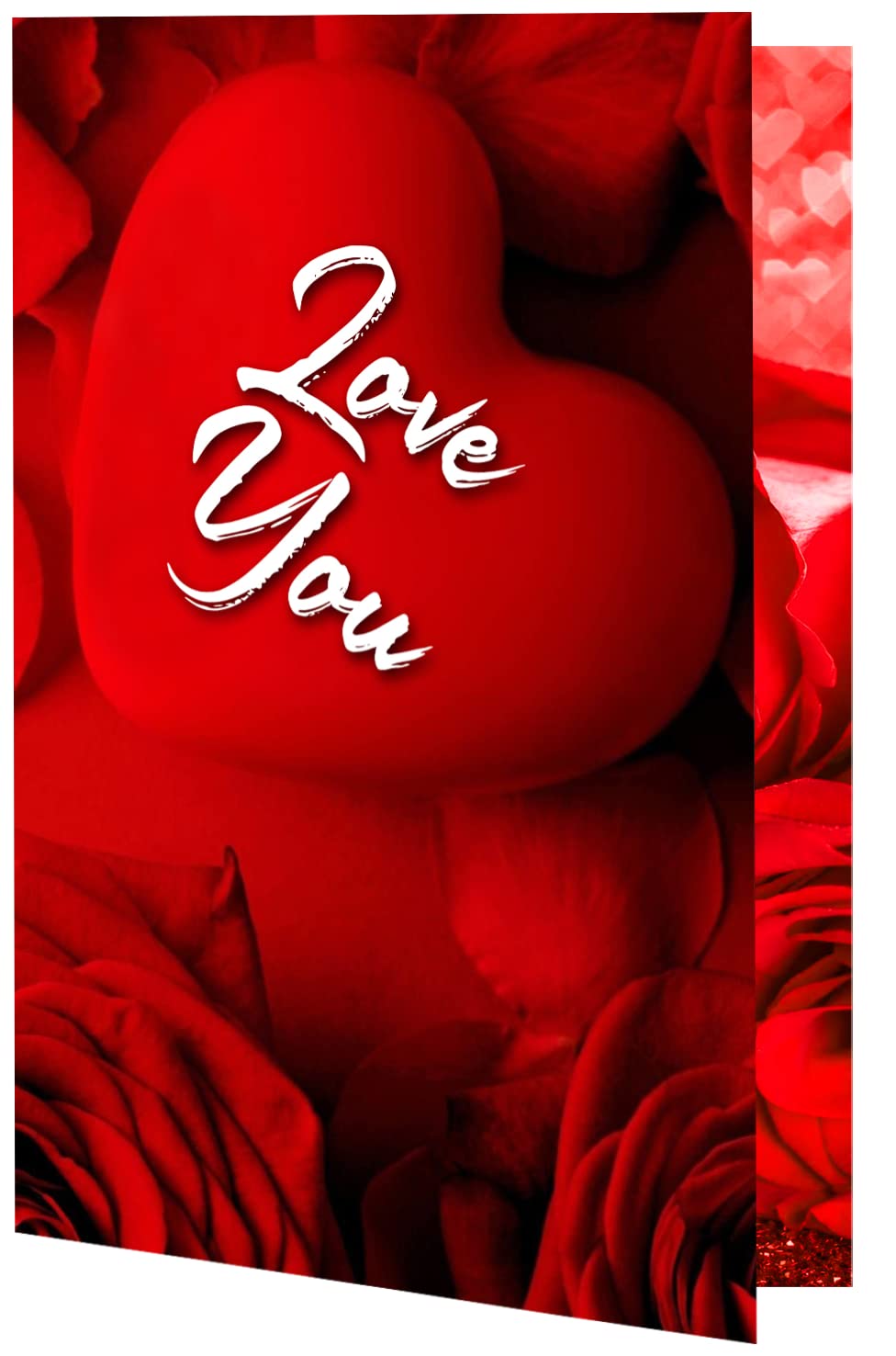ME & YOU Gift for Valentine's Day-Romantic Gift for Wife/Girlfriend/Fiancee|Teddy Day, Rose Day, Purpose Day Gift| Valentine's Week Day Gift with Pink (I LOVE YOU) Teddy, Red Rose & Love Card 1