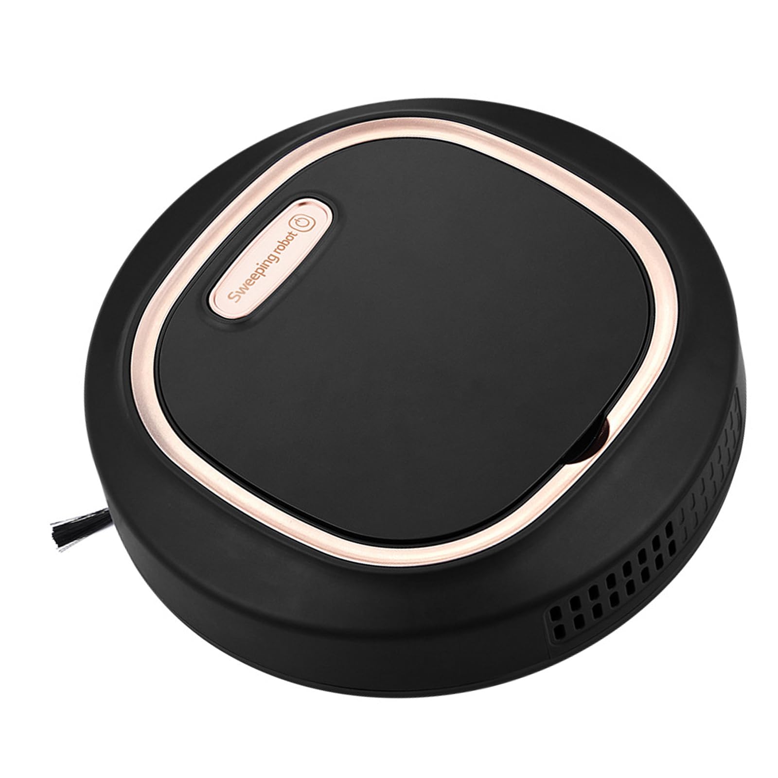 Kahdgss Black Cordless Vacuuming Sweeping Robot Usb Rechargeable Intelligent Mop Hard Floors Clear Mop Vacuum