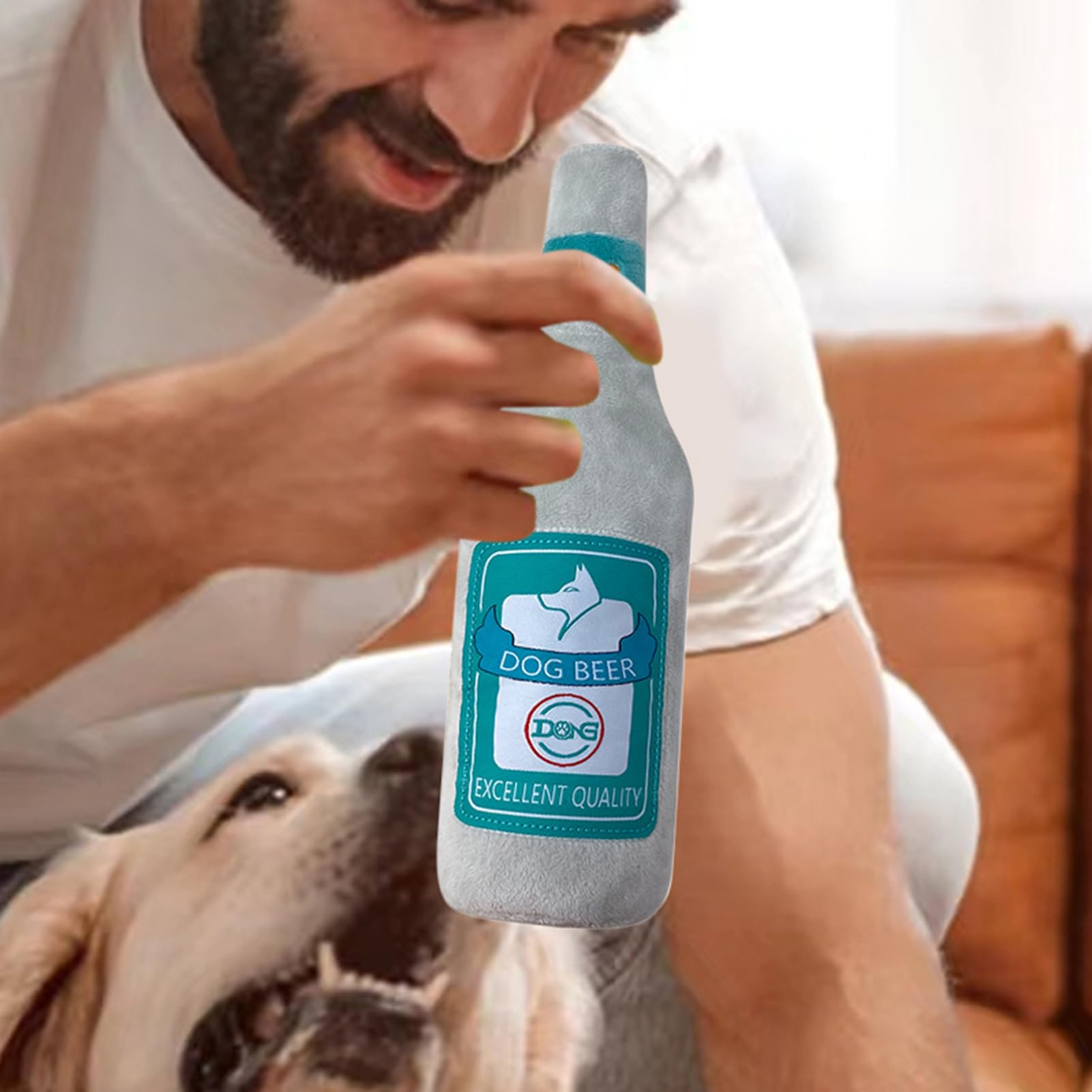 Jouet couineur pour Chien | interactif en Peluche pour Chien | Jouet couineur pour chien | Pour dressage de chiot et animal domestique Ennui à mâcher Rapporter la dentition Stimulation