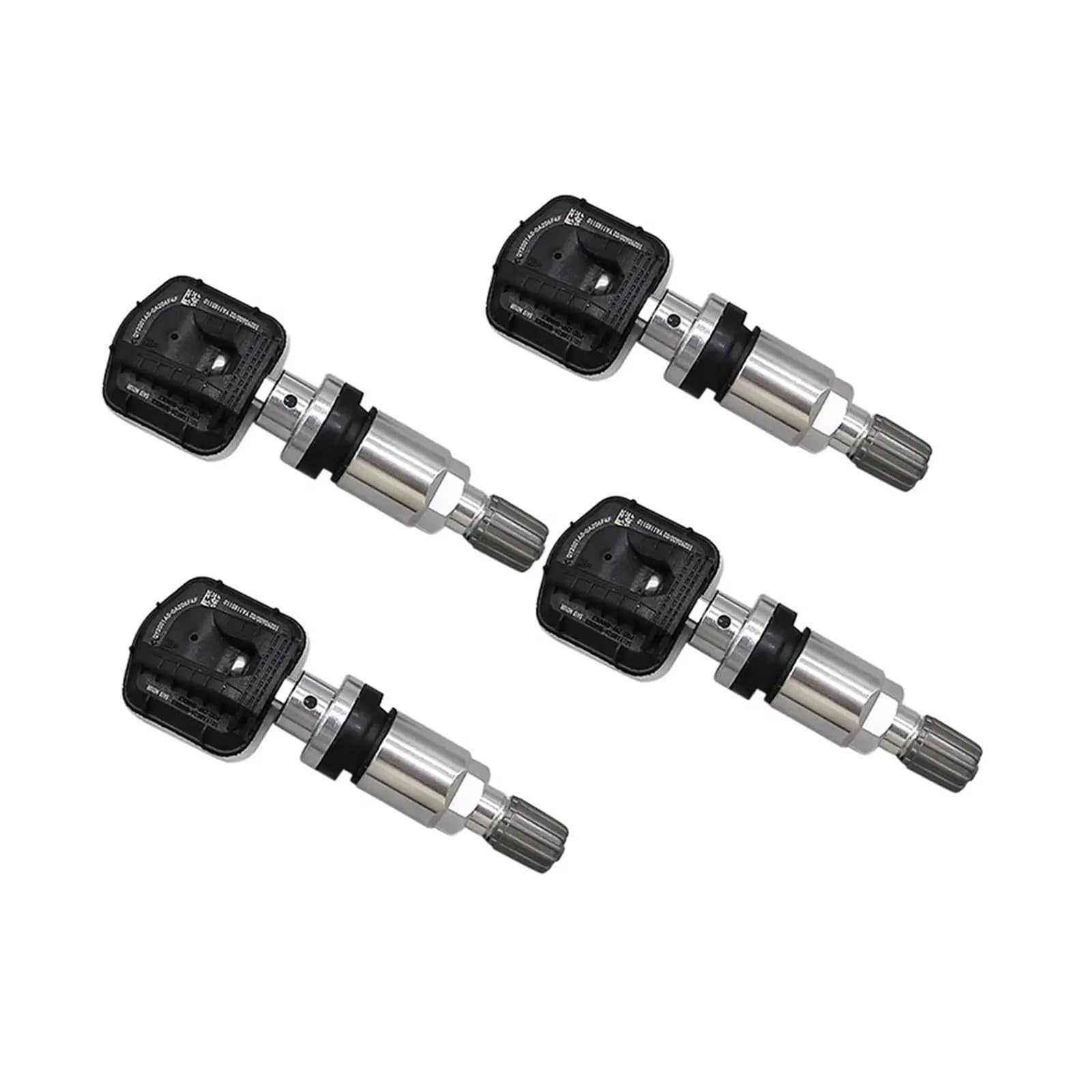Genérico Sensor De Neumáticos 4 Uds 10290600 TPMS Sensor de presión neumáticos 433MHZ para SAIC MG3 MG6 ZS HS GS I5 I6 RX3 RX5 RX8 para MG Reemplazar
