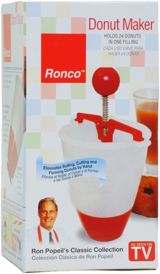 Ronco TF7004 Classic Collection Donut Maker, Dispense Biscuits, Crepes, Pancakes