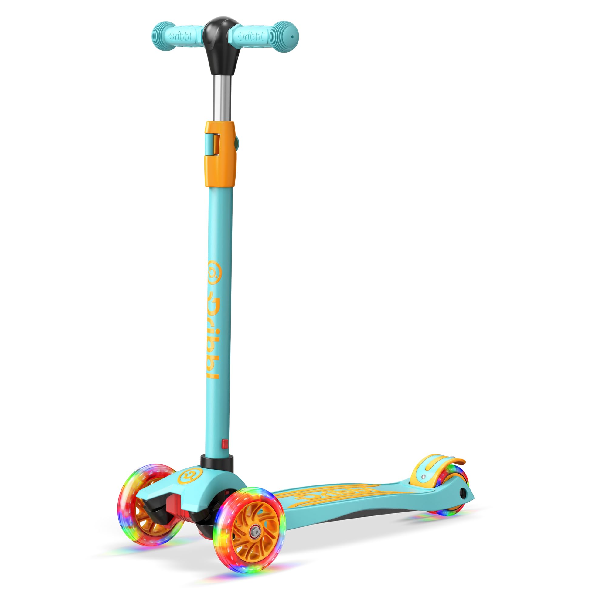 Amazon.com : Dribbl 3-Wheel Kids Scooter - Lean-to-Steer