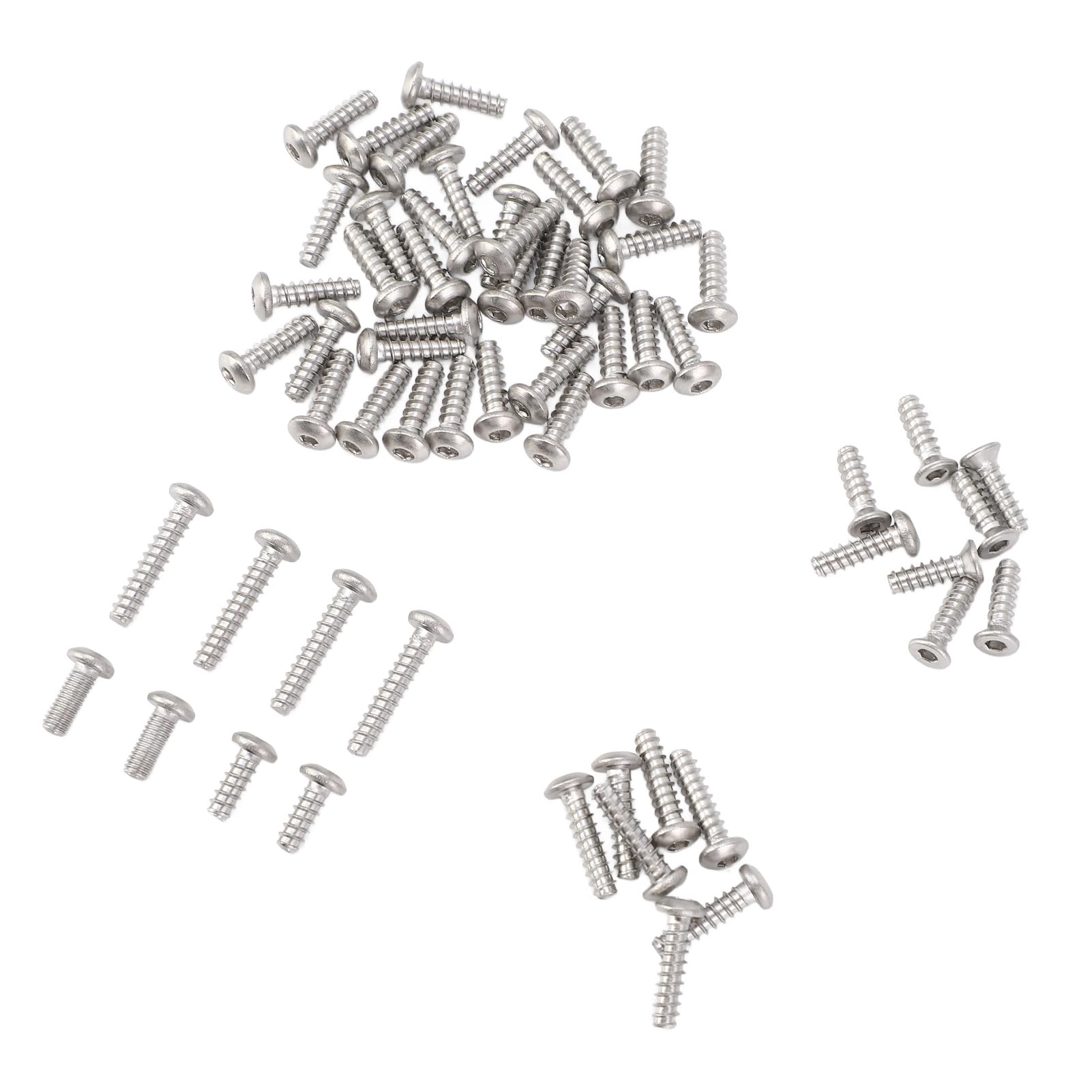 Alomejor model car screws,seamless assembly enhancing performance stainless steel screw Set including storage box for model enthusiasts DIY hobbyists scale model building projects