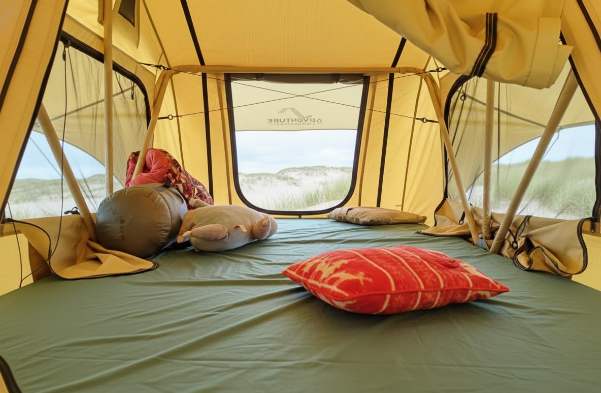 Adventure Xperience Dachzelt Zubehör Spannbettlaken 240x140 und 140x240