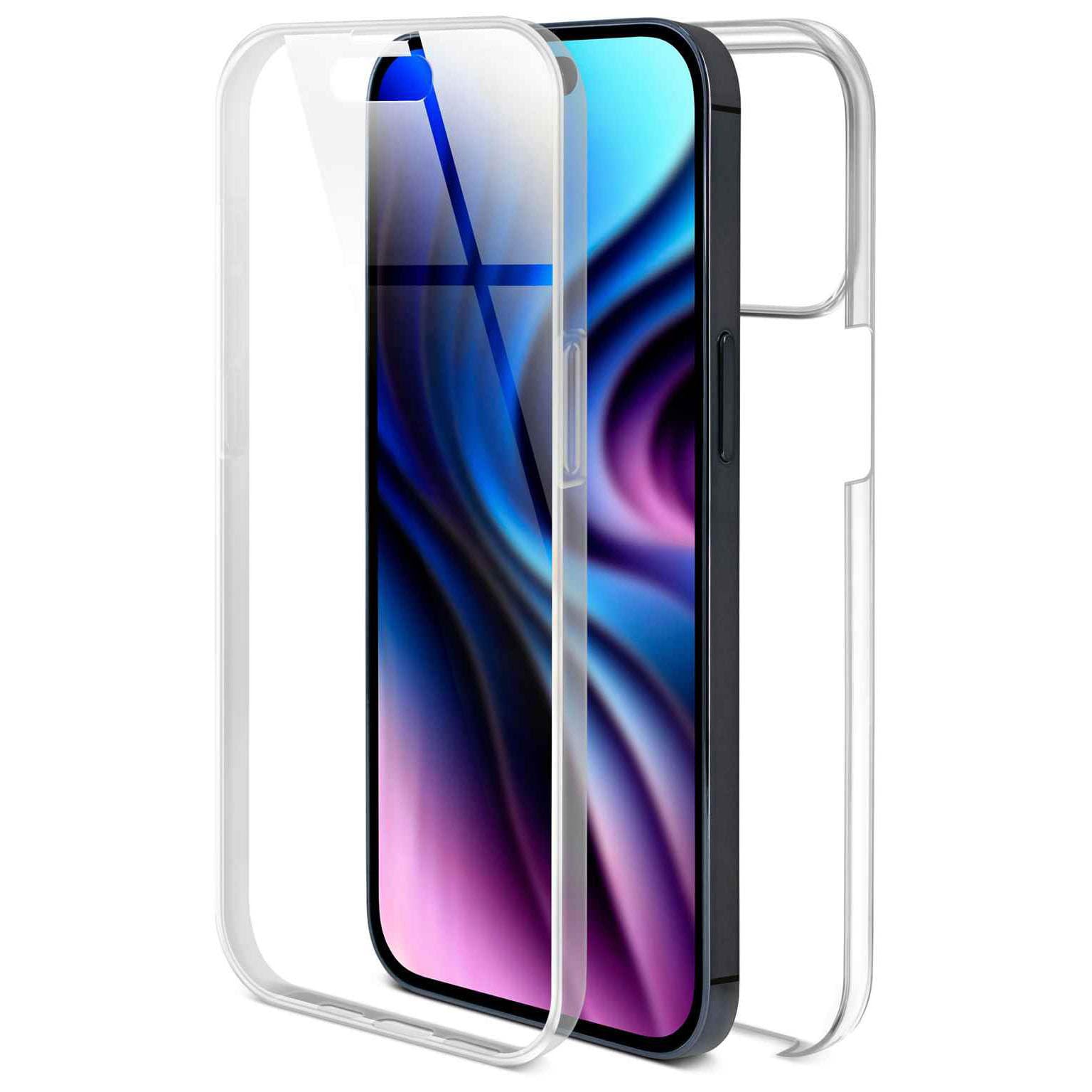 Coque tactile iPhone 15 Pro Max film protection ecran integral antichoc - 8