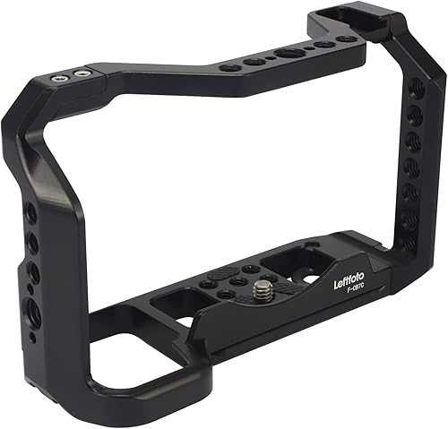 Jaula completa para cámara Sony Alpha 7C A7C, soporte de extensión para micrófono de relleno, accesorios de filmación, con zapata fría/llave