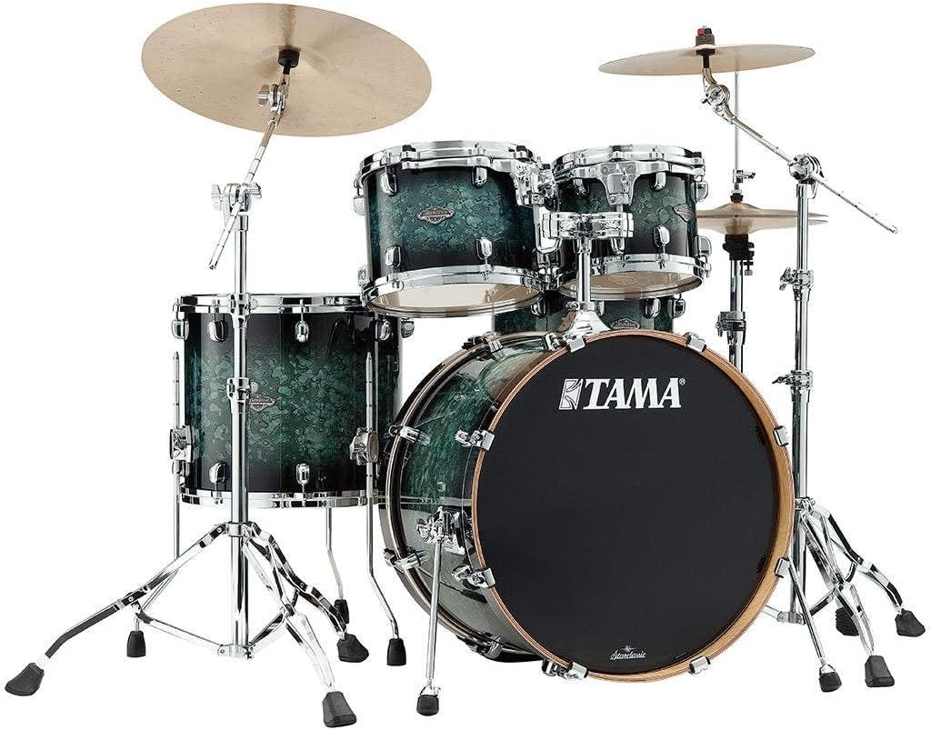 Tama Starclassic Performer MBS42S 4-piece Shell Pack - Molten Steel Blue Burst