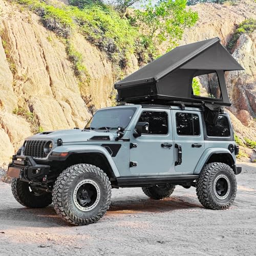 X-Shape Internal Frame Rooftop Tent for Camping, 4 Season...