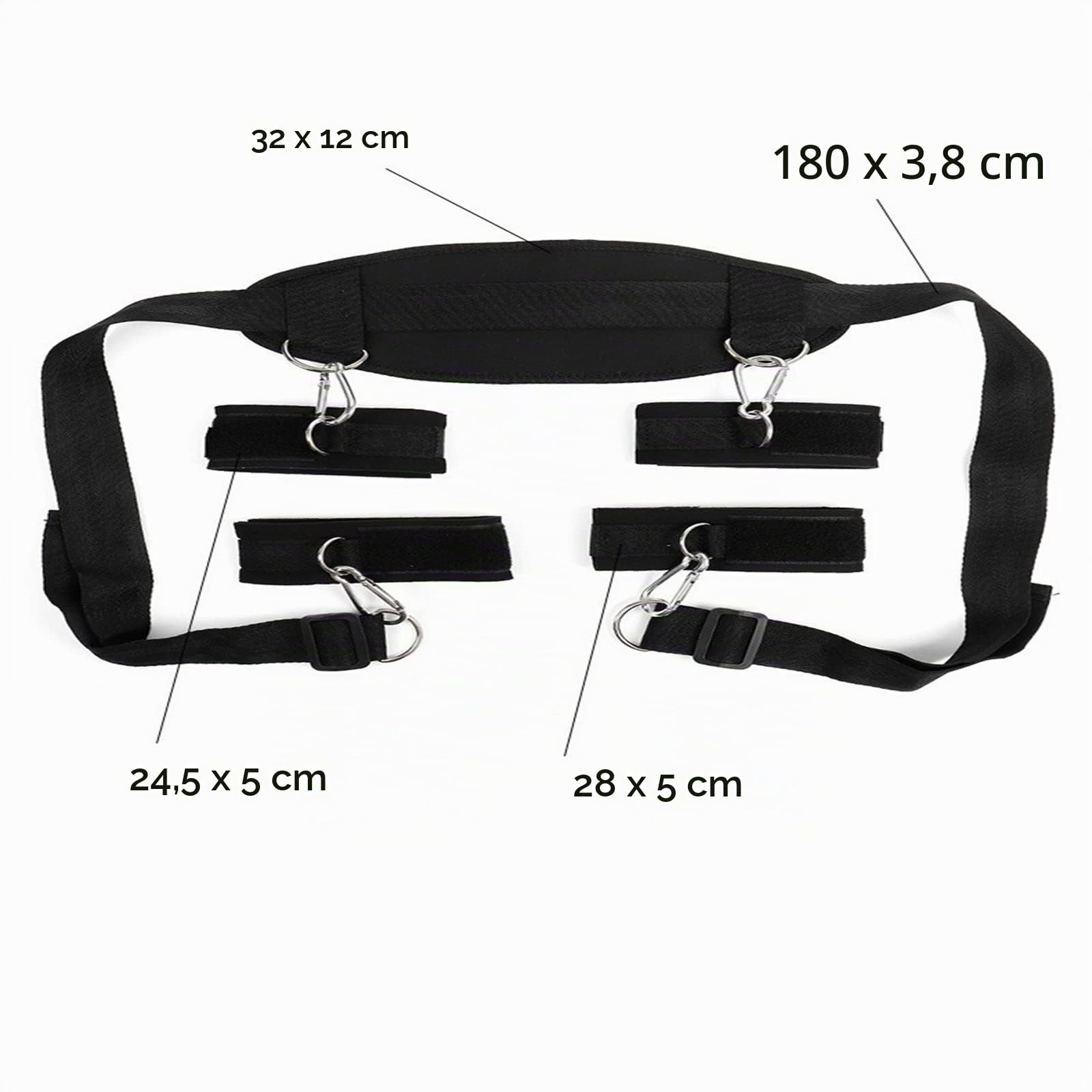 Correa de columpio de nylon de alta calidad para yoga Fuerte capacidad de carga Uso en interiores y exteriores B06