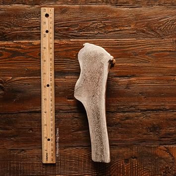 Large Split Elk Antler - Elk Antler Dog Chew - Grade A Premium - Organic - Made in USA - No Mess